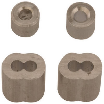 2-Pack  1/8-In. Wire Rope Ferrule/Stop