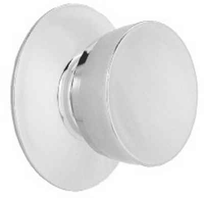 Satin Chrome-Plated Bell Passage Knob