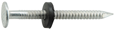 5LB, 1-1/2 inch HDG Galvanized Neoprene Washer Roofing Nail