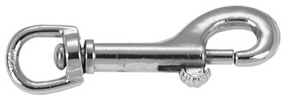 Bolt Snap, Zinc-Plated, 3/4-In.