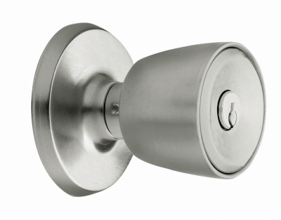 Beverly Entry Door Knob, Chrome
