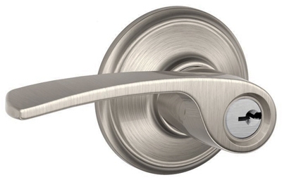 Merano  Entry Lock, Satin Nickel