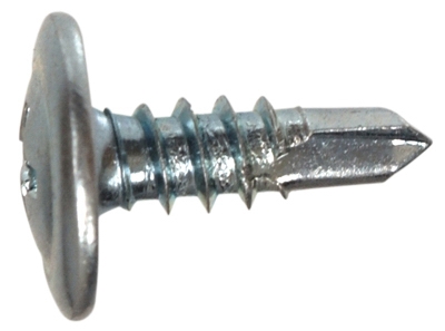 1LB, #8x1 inch Truss Head Zinc Self-Drilling Point Lath Screw