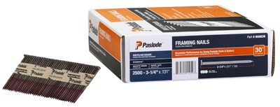 Framing Nail, 30-Degree, 3.25 x .131-In.