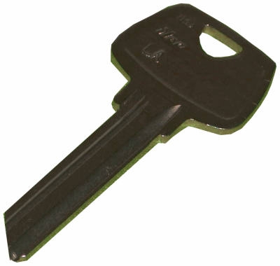 Ilco Nickel/ Brass 6-Pin Sargent Lock Key Blank