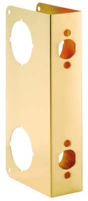 Door Reinforcer, Polished Brass