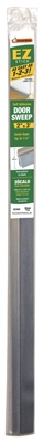 Door Sweep, Self-Sticking, Silver, 2-In. x 3-Ft.