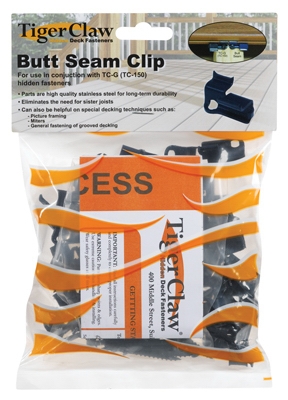 55PK Butt Seam Clip