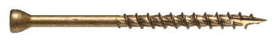 2000 Hour Trim Screw, Star, 2.5-In. x 8, 5-Lbs.