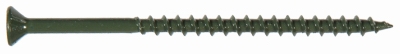 Wood & Deck Screws, Star Drive, Green, #8 x 1-5/8-In., 75-Pk.