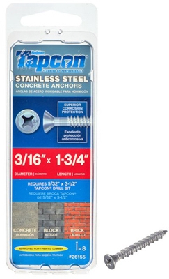 8PK 3/16x1.75 PH Anchor