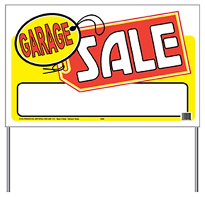  inchGarage Sale inch Sign, 26 x 16-In.