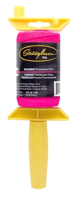 Construction Line, Fluorescent Pink Nylon, 250-Ft. Reel