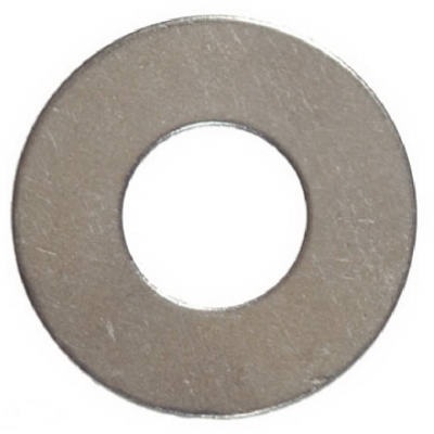 Washers, Commercial Flat, Stainless Steel, 5/16-In., 100-Pk.