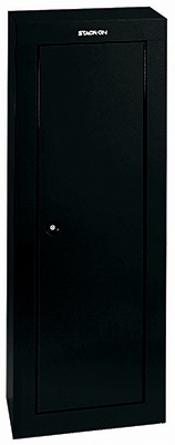 8-Gun Security Cabinet, Black