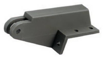 Lanai Screen Door Jamb Bracket, Bronze