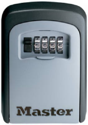 Key Storage Lock, Resettable, Holds 5