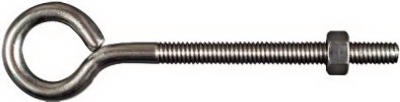 Eye Bolts, Stainless Steel, 5/16 x 5-In.
