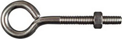 Eye Bolts, Stainless Steel, 5/16 x 4-In.