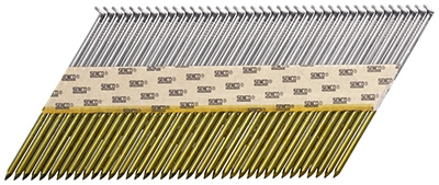 Framing Nails, 34-Degree, Bright Finish, .131 x 3-1/4-In., 2,500-Ct.