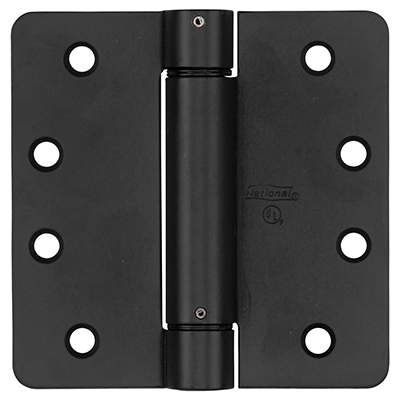 Spring Door Hinge, Adjustable, Stainless Steel, 3.5-In.