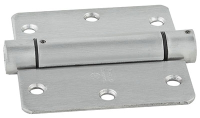 Spring Door Hinge, Adjustable, Stainless Steel, 3.5-In.
