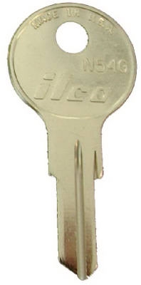 Repl Key Blank/Cam Lock