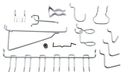 48PC ZN Peg Hook Kit