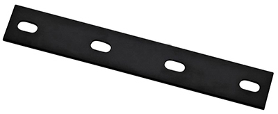 Mending Brace, Black Steel, 10-In.