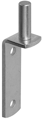 Gate Pintle, Zinc, 5/8-In.