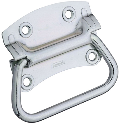 Chest Handle, Zinc, 4-In.