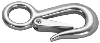 Stainless Steel Finish Snap Hook, 1-1/8 In.