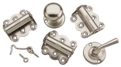 Screen Door Kit, Satin Nickel