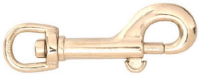 Swivel Round Eye Bolt Snap, 0.375-In.