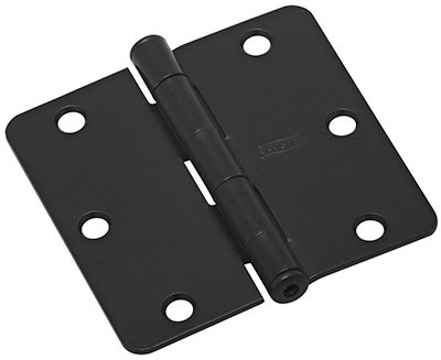 Door Hinge, Interior, Oil-Rubbed Bronze, 3.5-In.