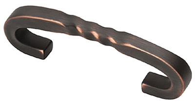 Cabinet Pull, Oil-Rubbed Bronze Rope