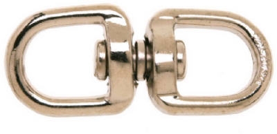 3/4-In. Zinc Double Swivel Eye Snap
