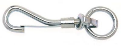 3/4-In. Zinc Round Eye Spring  Snap