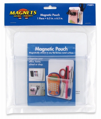 Magnetic Pouch, 6.5 X 6.5-In.