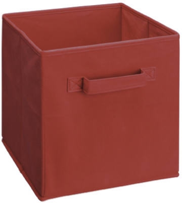 Cubeicals Woven Fabric Drawer, Red