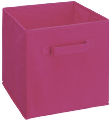 Cubeicals Woven Fabric Drawer, Fuchsia
