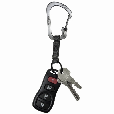 SlideLock Key Ring - Stainless