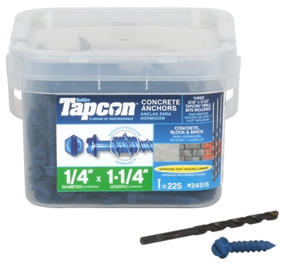 225PK 1/4 inchHex ConcScrew