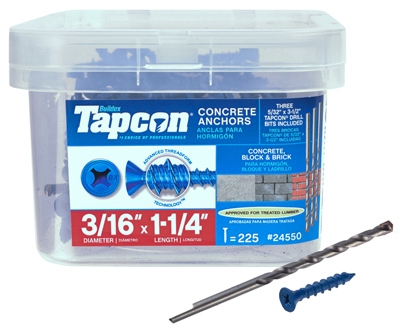 225PK 3/16x1-1/4 Anchor