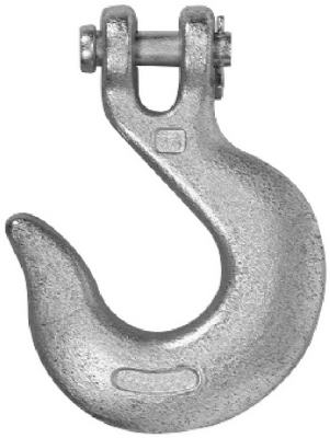 Clevis Slip Hook, Zinc-Plated, 1/2-In.