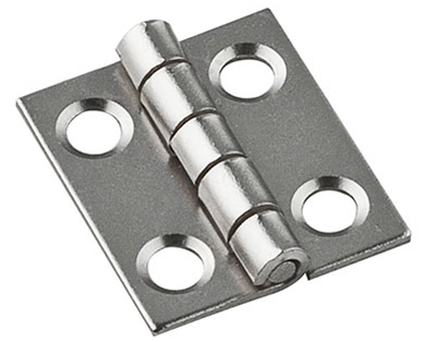 Narrow Hinge, Bronze, 3/4 x 5/8-In., Must Purchase in Quantities of 5