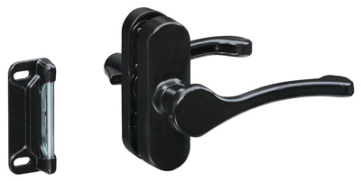 Screen & Storm Door Lever Latch, Black