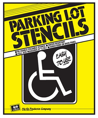  inchHandicapped Parking Lot inch Sign, 15 x 20-In.