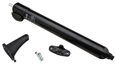 Touch 'N' Hold Storm/Screen Door Closer, Black
