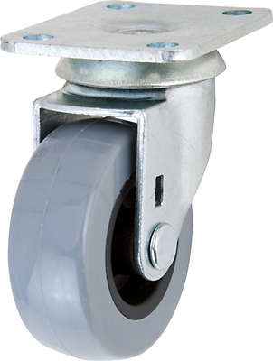 TPU Swivel Caster, 2-In.